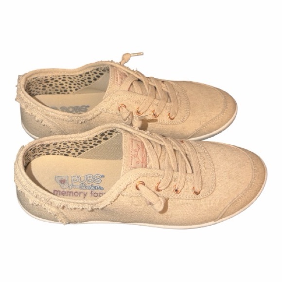 BOBS from Skechers Tan Slip-On Women’s Shoes Size 8 - Picture 5 of 7